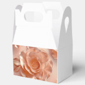 Elegant Roos Gouden Glitter Papier Favoriet Box Bedankdoosjes (Open)