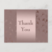 Elegant Roos Gouden Hand getrokken Bloemen Uitnodiging Briefkaart (Voorkant)