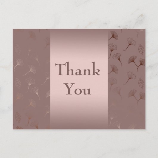 Elegant Roos Gouden Hand getrokken Bloemen Uitnodiging Briefkaart (Voorkant)