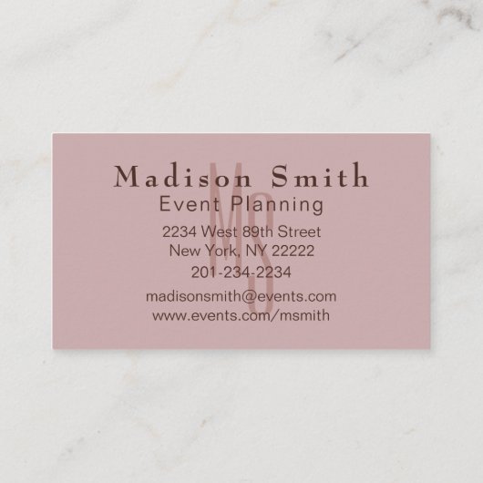 Elegant Roos Gouden Hand getrokken Bloemen Visitekaartje (Achterkant)