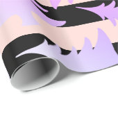 Elegant roos gouden kerstboomstructuur cadeaupapier (Rol Hoek)