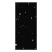 Elegant roos gouden lippen en marmer reclamekaart (Achterkant)