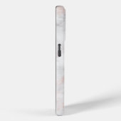 Elegant roos-gouden marmer Case-Mate iPhone case (Achterkant / Rechts)