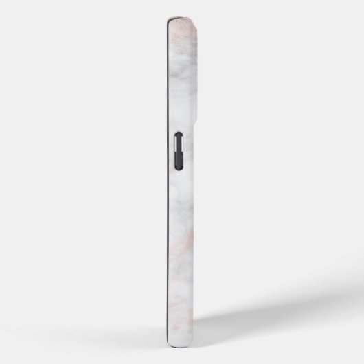 Elegant roos-gouden marmer Case-Mate iPhone case (Achterkant / Rechts)