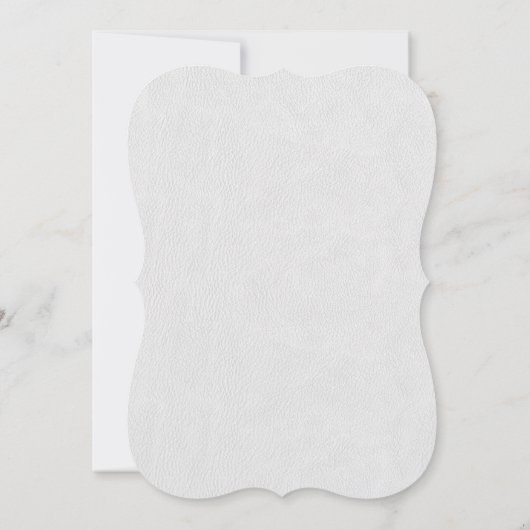 Elegant Roos Gouden Palm Bladeren Trouwuitnodiging Kaart (Achterkant)