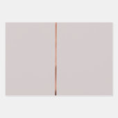 Elegant Roos gouden strepen Het verpakken Pape Wra Inpakpapier Vel (Voorkant 2)