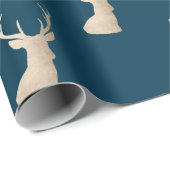 Elegant roos goudrendierpatroon cadeaupapier (Rol Hoek)