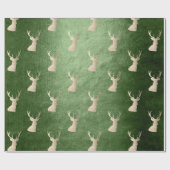 Elegant roos goudrendierpatroon cadeaupapier (Vlak)