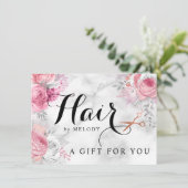 Elegant roos goudschaar (Staand voorkant)