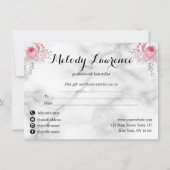 Elegant roos goudschaar (Achterkant)