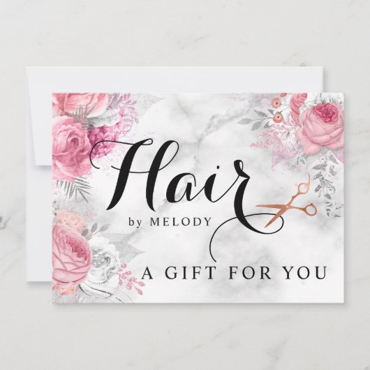 Elegant roos goudschaar (Voorkant)