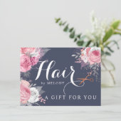 Elegant roos goudschaar (Staand voorkant)