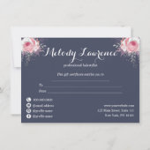 Elegant roos goudschaar (Achterkant)