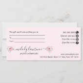 Elegant roos goudschaar (Achterkant)