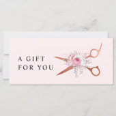 Elegant roos goudschaar (Voorkant)