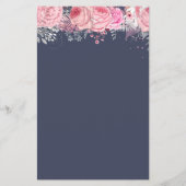 Elegant roos goudschaar flyer (Achterkant)