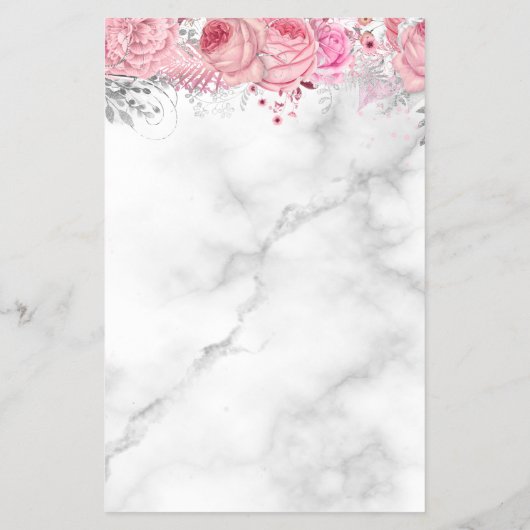 Elegant roos goudschaar flyer (Achterkant)