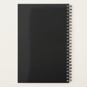 Elegant roos goudschaar planner (Achterkant)