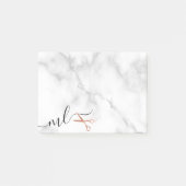Elegant roos goudschaar post-it® notes (Voorkant)