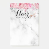 Elegant roos goudschaar post-it® notes (Voorkant)