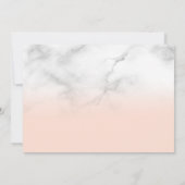 Elegant roos goudzoete 16-jarige verjaardag kaart (Achterkant)