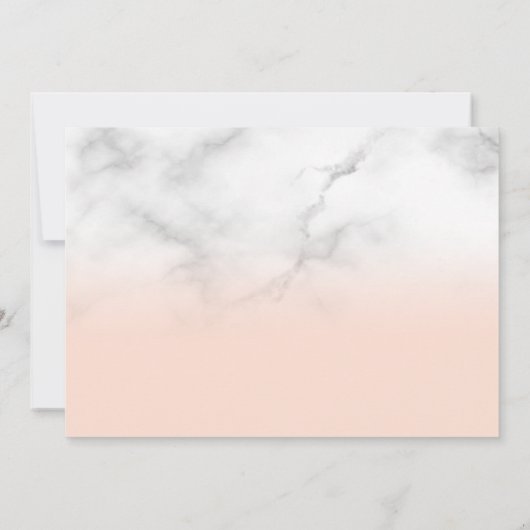 Elegant roos goudzoete 16-jarige verjaardag kaart (Achterkant)