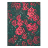 Elegant Roos in Bloom Artwork | Tablecloth Tafelkleed (Voorkant)