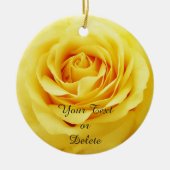 Elegant roos keramisch ornament (Voorkant)