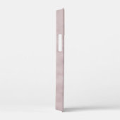 Elegant Roos Kleurenperkament met naam Case-Mate iPhone Case (Achterkant / Rechts)