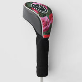 Elegant Roos Monogram Golf Head Hoesje – Custom Fl Golfheadcover (Schuin)