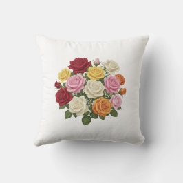 Elegant Roos ontwerp Kussen