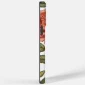 Elegant Roos Print iPhone Terug Hoesje (Achterkant / Rechts)