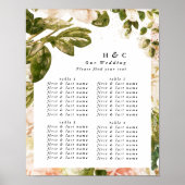 Elegant Roos Romance bruiloft Poster (Voorkant)