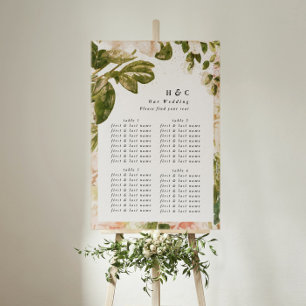 Elegant Roos Romance bruiloft Poster