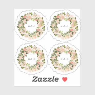 Elegant Roos Romance Sticker