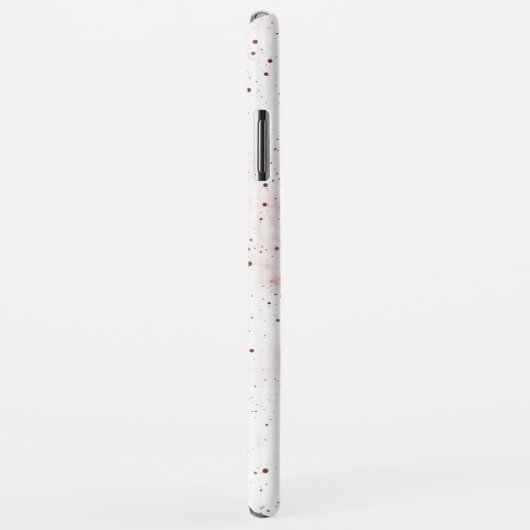 Elegant Roos Roze Butterfly, Heart Marble Monogram Case-Mate iPhone Case (Achterkant/rechts)