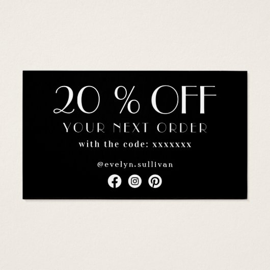 elegant roos roze dank je creditcard visitekaartje (Achterkant)