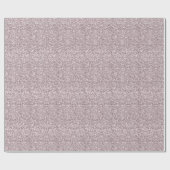 Elegant Roos Roze Glamour Glitter Cadeaupapier (Vlak)
