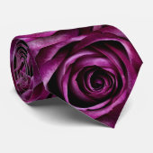 ELEGANT ROOS STROPDAS (Opgerold)