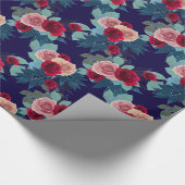 Elegant Roos — Verpakkingspapier Cadeaupapier (Hoek)