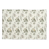 Elegant Roos & Vine Pattern Kussensloop (Achterkant)