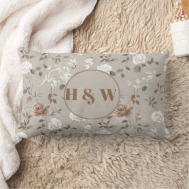 Elegant Roos & Vine Pattern Sierkussen Kussen