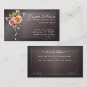 Elegant Roos Visitekaartje (Voorkant / Achterkant)