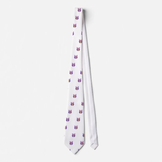 Elegant Roos Waterverf Art Print Stropdas (Voorkant)