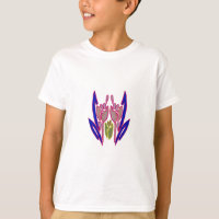 Elegant Roos Waterverf Art Print