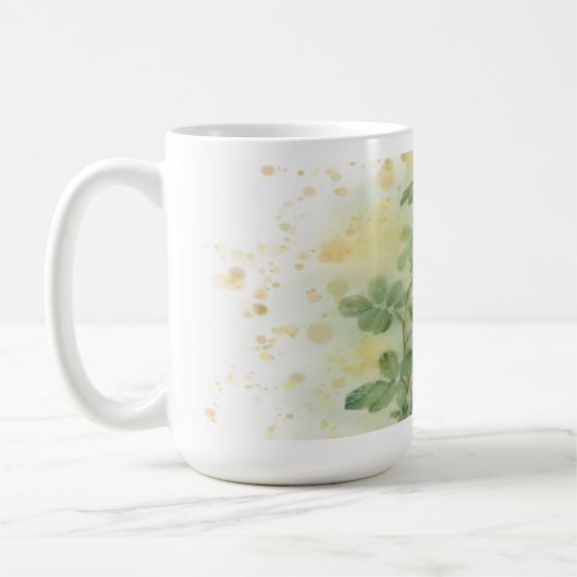 Elegant Roos Waterverf mok (Links)