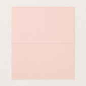 Elegant Roos Waterverf Pink Floral Wedding Kaart (Binnenkant ongevouwen)