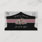 Elegant Roos Wedding Planner Visitekaartje (Voorkant)