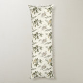 Elegant Roos & wijnpatroon Lichaamskussen (Achterkant (Verticaal))