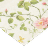 Elegant Roos wijnstok bloeien Tafelkleed (Gekanteld)